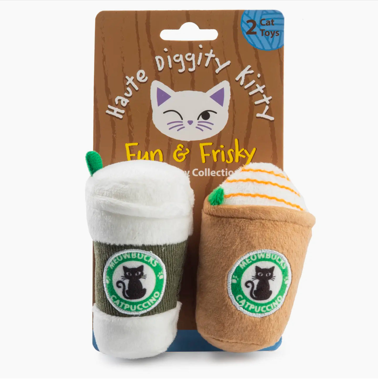 Haute Diggity Kitty Catnip Infused Meowbucks Plush