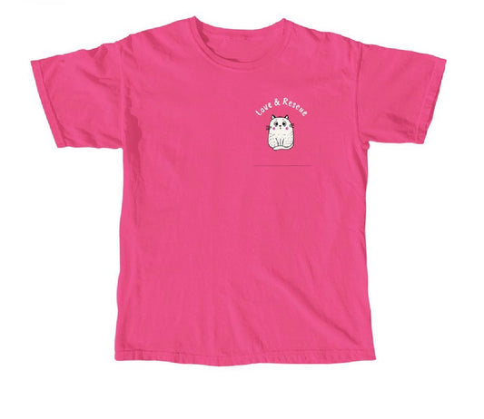 PRE-ORDER Comfort Colors Love of Your Life T-Shirt in Neon Pink